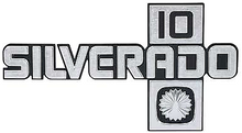 Load image into Gallery viewer, OER Silverado 10 Front Fender Emblem 1981-1988 Chevy Truck Blazer Suburban