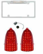 Load image into Gallery viewer, United Pacific One Piece LED Tail Light Set1955 Chevy Bel Air 150 210 Models