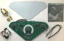 Load image into Gallery viewer, Intellitronix White LED Digital Gauge Cluster Replacement 1955-1959 Chevy Trucks