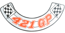 Load image into Gallery viewer, 421 Grand Prix Air Cleaner Decal 1962-63 Bonneville Grand Prix Catalina Ventura
