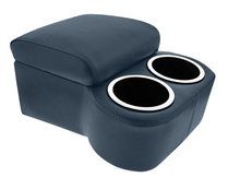 Load image into Gallery viewer, Madrid Dark Blue BC Shorty Cruiser Bench Seat Console W/ Drink Holders Musclecar