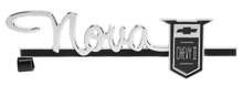 Load image into Gallery viewer, Trim Parts Glove Box Door Emblem 1963-1964 Chevy II Nova Models 3793666