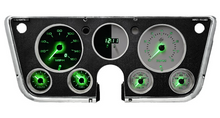 Load image into Gallery viewer, Intellitronix Analog Green LED Gauge Cluster Panel For 1967-1972 Chevy Trucks