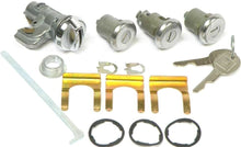 Load image into Gallery viewer, Glovebox Trunk and Door Lock Set 1968-1969 Chevy Chevelle and EL Camino