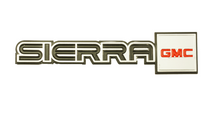 Load image into Gallery viewer, Trim Parts "Sierra" Dash Panel Emblem For 1981-1987 GMC Pickup Trucks