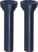 Load image into Gallery viewer, OER Glue-On Black Door Lock Knob Set 1967-1986 Chevy and GMC Pickup Trucks