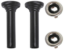 Load image into Gallery viewer, OER Black Door Lock Knob Set For 1967 Firebird GTO Camaro Impala Nova Bel Air