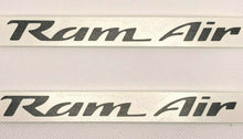 Load image into Gallery viewer, Flat Black Ram Air Overlay Decal Set 1993-2003 Pontiac Firebird/Trans AM