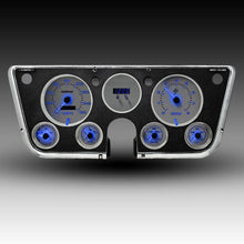 Load image into Gallery viewer, Intellitronix Analog Blue LED Gauge Cluster Panel For 1967-1972 Chevy Trucks