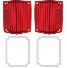 Load image into Gallery viewer, United Pacific Tail Light Lens and Gasket Set For 1970-1972 Chevy EL Camino
