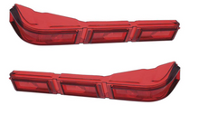 Load image into Gallery viewer, OER Reproduction Left and Right Tail Lamp Lens Set For 1966 Chevy Impala Models