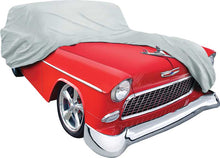 Load image into Gallery viewer, OER Gray Softshield Cotton Flannel Car Cover 1955 Chevy Nomad and Safari Wagons