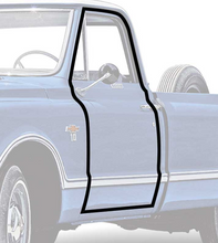 Load image into Gallery viewer, OER Door Frame Weatherstripping and Door Bumper Set 1967-1972 Chevy/GMC Truck