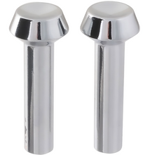 Load image into Gallery viewer, OER Chrome Door Lock Knob Set For 1964-1966 Mustang Fairlane & 1966-1967 Bronco