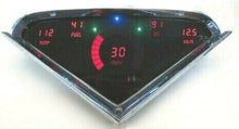 Load image into Gallery viewer, Intellitronix Red LED Digital Gauge Cluster Replacement 1955-1959 Chevy Trucks