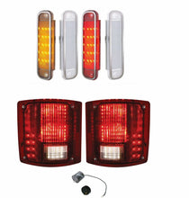 Load image into Gallery viewer, United Pacific Sequential LED Tail Lamp Marker Lamp Set 1973-80 Chevy GMC Truck