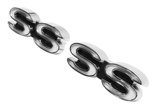 Load image into Gallery viewer, Trim Parts Front Fender SS Emblem Set For 1968 Chevy Camaro Models USA Made