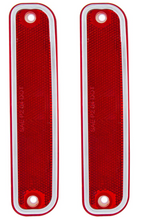 Load image into Gallery viewer, United Pacific Red Rear Side Marker Light With SS Trim 1973-1980 Chevy Trucks '110543 product image 2