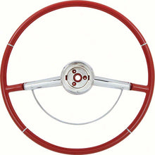 Load image into Gallery viewer, OER 9740629 1964 Chevrolet Impala Two Tone Red Steering Wheel