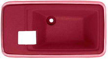 Load image into Gallery viewer, OER Red Inner Door Handle Escutcheon Set 1975-76 Firebird Camaro 1976-79 Nova
