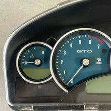 Load image into Gallery viewer, Used GM 92174645 Barbados Blue Instrument Gauge Cluster 2004 GTO 95K Miles