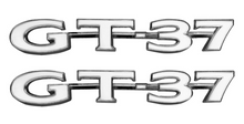 Load image into Gallery viewer, GT-37 Front Fender Emblem Set For 1970-1971 Pontiac LeMans and Tempest USA Made