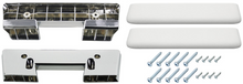 Load image into Gallery viewer, RestoParts White Front Armrest Base/Pad Set 1965-1967 GTO Chevelle 442 Skylark