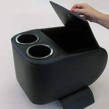 Load image into Gallery viewer, Universal Madrid Black King Floor Console With Drink Holders for Classic Trucks