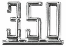 Load image into Gallery viewer, RestoParts "350" Fender Emblem 1965-1967 Chevelle /El Camino 1967 Camaro/Nova