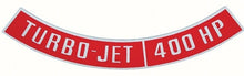 Load image into Gallery viewer, OER Die-Cast 396 With 400 HP Air Cleaner Emblem Set For 1955-1972 Chevy Models
