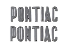 Load image into Gallery viewer, Diecast Hood and Trunk Letter Set For 1955 Pontiac Models Made in the USA
