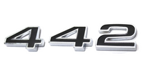 Load image into Gallery viewer, 442 Fender Emblem For 1968 Oldsmobile Cutlass 442 Models Made in the USA
