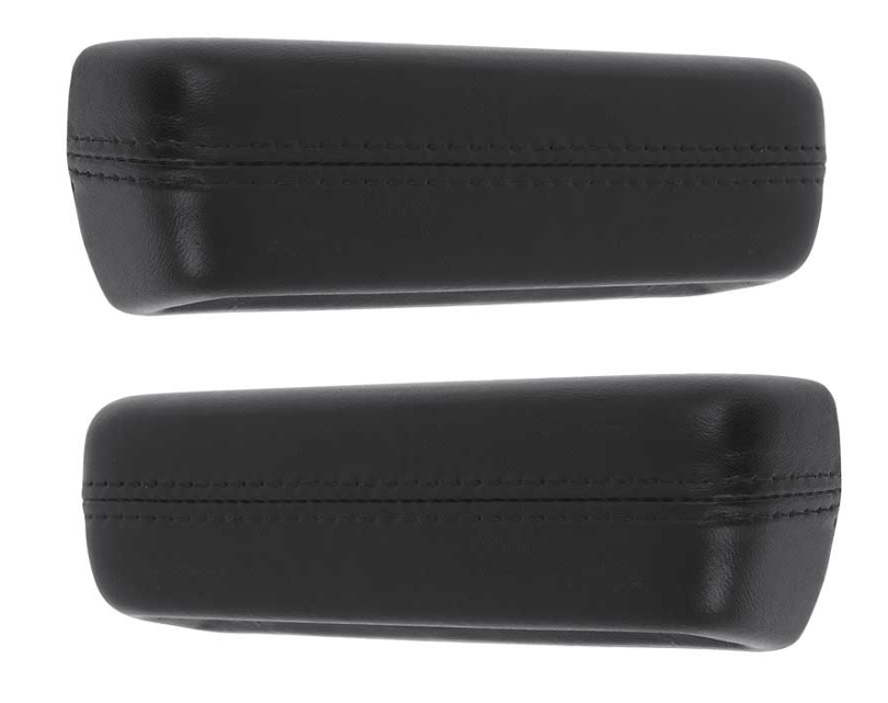 OER Black Arm Rest Pad Set For 1968-1972 Dart Duster and 1970-1972 Valiant