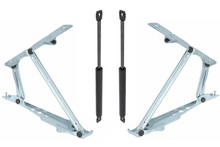 Load image into Gallery viewer, OER Hood Hinge Set With Support Struts 1982-1992 Camaro and Firebird/Trans AM
