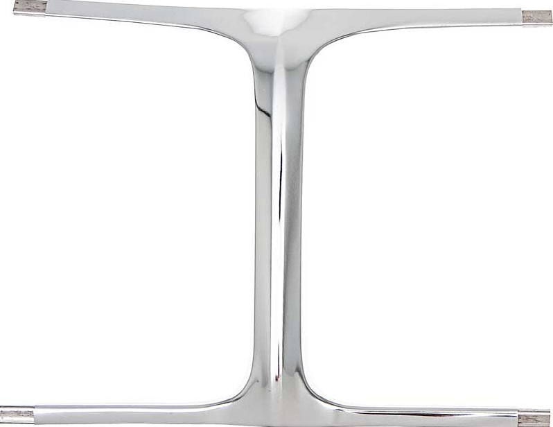 OER Chrome Center Grille Divider Molding For 1969 Dodge Charger Models