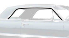 Load image into Gallery viewer, OER Roof Rail Weatherstrip Set 1963-1964 Chevrolet Impala 2 Door Hardtop Models
