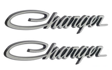 Load image into Gallery viewer, OER Adhesive Backed Outer Door Emblem Set For 1973-1974 Dodge Charger Models
