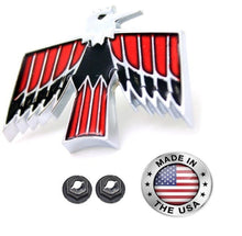 Load image into Gallery viewer, Front Fender Bird Logo Emblem For 1967-1968 Pontiac Firebird Made in the USA

