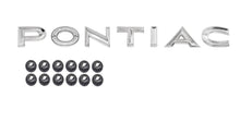 Load image into Gallery viewer, Rear Tail Panel Letter Emblem Set For 1966 Pontiac GTO LeMans Tempest USA Made
