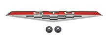 Load image into Gallery viewer, Zinc Diecast GTO Nameplate Dash Emblem For 1964 Pontiac GTO Made in the USA
