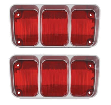 Load image into Gallery viewer, RestoParts Lower Tail Lamp Lens Set For 1972 Oldsmobile Cutlass/442 Except Wagon
