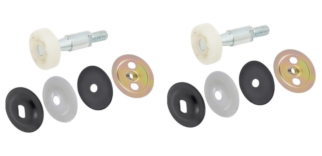 OER Front Door Window Rear Guide Roller Assy Set For 1970-1981 Firebird & Camaro
