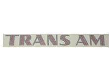 Load image into Gallery viewer, Charcoal With Red Front Fender Decal For 1975-1978 Pontiac Firebird Trans AM
