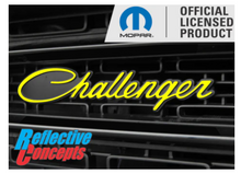 Load image into Gallery viewer, Red Front Challenger Script Grille Emblem For 2008-2023 Dodge Challenger
