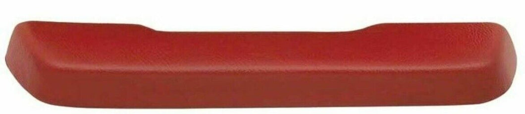 RestoParts Left Hand Red Front Armrest Pad 1968-1972 Chevelle Skylark 442