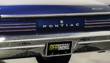 Load image into Gallery viewer, OER Trunk Letter Nameplate Emblem Set For 1968-1969 Pontiac GTO and Tempest
