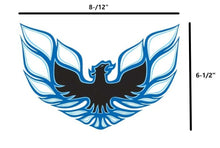 Load image into Gallery viewer, Blue and Black Front Bumper/Rear Spoiler Decal For 1973-1978 Firebird Formula
