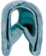 Load image into Gallery viewer, OER Silver Blue Door Jamb Windlace Molding Pair 1961-72 Buick Chevy Olds Pontiac
