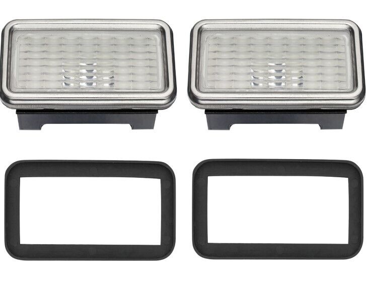 RestoParts Marker Light Assembly Set For 1968-1969 Riviera Skylark and Cutlass