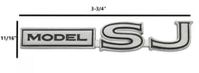 Load image into Gallery viewer, Model SJ Trunk/Console Emblem For 1969-1972 Pontiac Grand Prix Made in the USA
